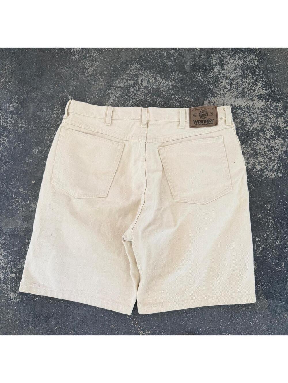 Vintage Y2K Wrangler Cream Denim Jorts